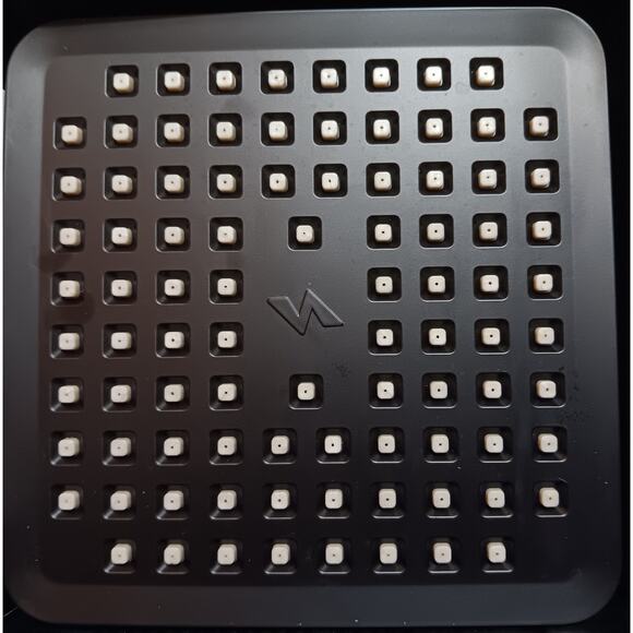 SPARKPOD Rainfall Shower Head OPEN BOX Unused Black Matte 6" x 6" $59.95 Retail - Picture 2 of 8